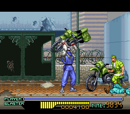 Ninja Warriors screenshot 5 for Super Nintendo